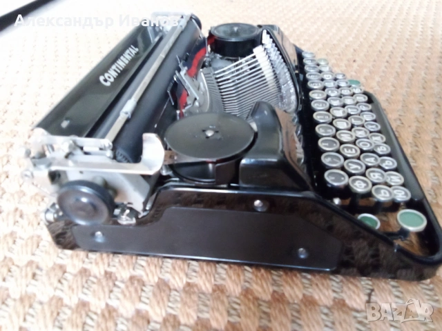 Германска пишеща машина CONTINENTAL 1936 г., снимка 4 - Антикварни и старинни предмети - 53130382