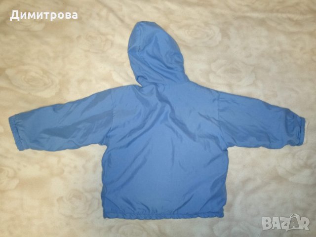 Яке ръст 86-92 см (1,5-2г.) + Подарък шал, снимка 5 - Бебешки якета и елеци - 27910344