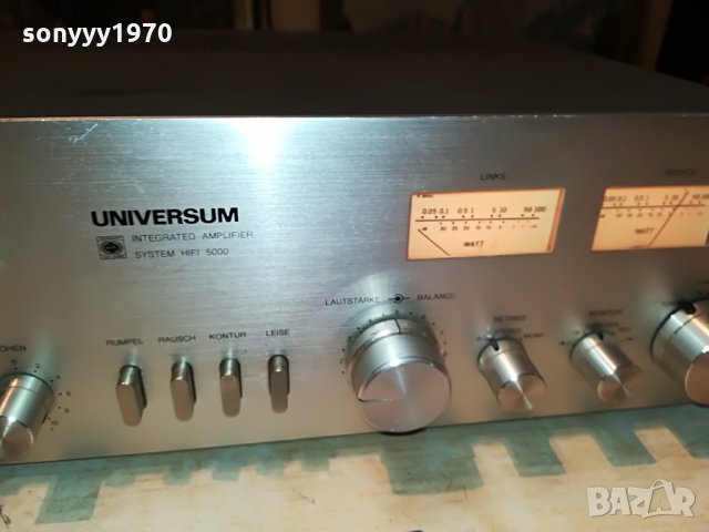 universuh hifi amplifier-300w germany 2506210939, снимка 4 - Ресийвъри, усилватели, смесителни пултове - 33327968