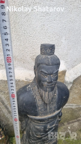 Голяма териккотена склуптури. , снимка 2 - Антикварни и старинни предмети - 53536960