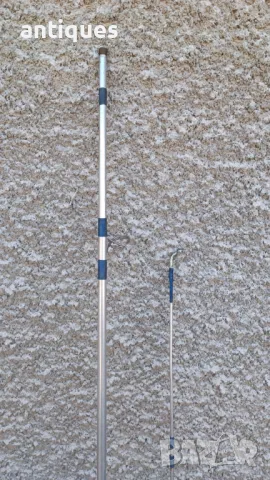 Стара въдица - алуминиева - руска - 185см, снимка 2 - Въдици - 50190815
