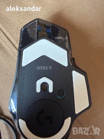 Logitech G502 X Lightspeed Black , снимка 5 - Клавиатури и мишки - 53063609