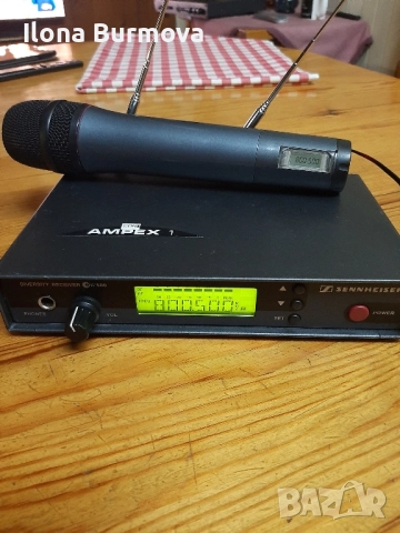 "SENNHEISER" EW 100 UHF CONDENSER MIC-790-822 MH 2
