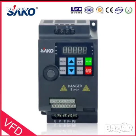 инвертор с променлива честота 220v 380  2.2KW, снимка 4 - Други инструменти - 49243930