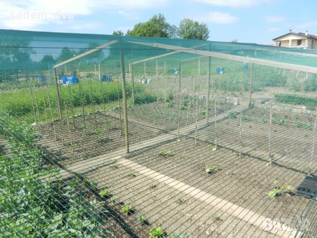 Мрежа срещу градушка за домати и градини .Режем по размери, снимка 4 - Огради и мрежи - 33142642