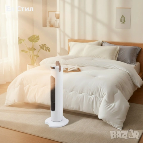 Вентилаторна печка 2 в 1 за бързо и равномерно отопление + целогодишен олекотен юрган за спокоен сън, снимка 2 - Отоплителни печки - 53567028