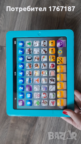 Обучаващ таблет на български с батерии работещ перфектен, снимка 4 - Образователни игри - 52967475