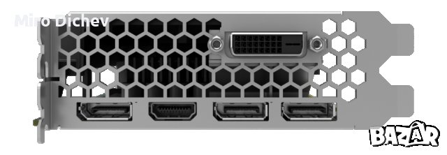 Видео карта Nvidia Palit GTX 1060 6GB StormX, снимка 2 - Видеокарти - 38003168