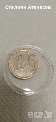 монета 1 евро 2002 Австрия