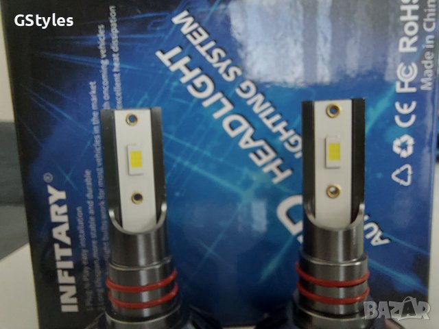 Led н7 6500к Чисто нови, снимка 4 - Аксесоари и консумативи - 44126545