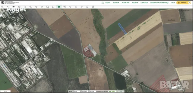 Замеделска земя  град Бургас, кв. „Лозово“