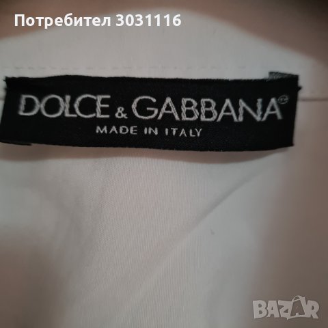 Оригинална дамска риза Dolce&Gabbana, снимка 3 - Ризи - 40311645