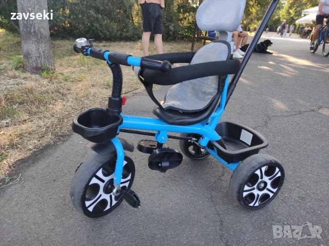 Триколка с родителски контрол , снимка 5 - Детски велосипеди, триколки и коли - 50680744