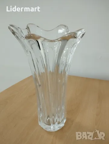 Ваза от кристал и стъкло, снимка 4 - Вази - 49903846