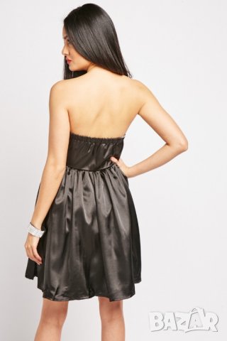 Нова къса черна рокля, снимка 2 - Рокли - 43725408