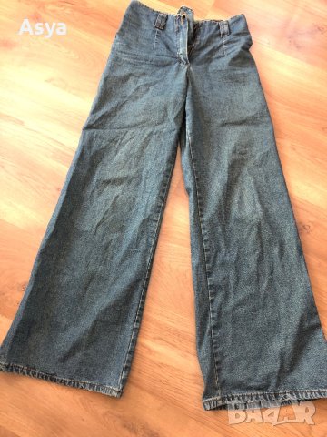 Дънки с широки крачоли, снимка 3 - Дънки - 40456647