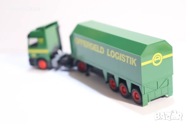 HERPA H0 1/87 MERCEDES ACTROS КАМИОН МОДЕЛ ТРАНСПОРТ НА СТЪКЛО, снимка 7 - Колекции - 50919687