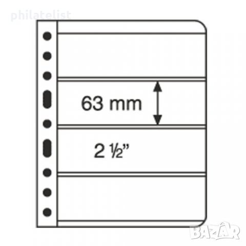 VARIО 4C–прозрачни листа четири банкноти на лист–195х63 мм