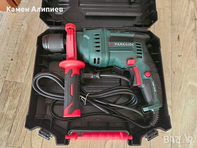 Ударна бормашина PARKSIDE PSBM 750 B3, снимка 2 - Бормашини - 53140291