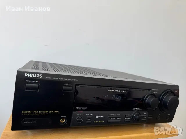 Усилвател ресийвър PHILIPS FR 755/00 , снимка 4 - Ресийвъри, усилватели, смесителни пултове - 50154294