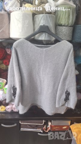 Плетена блуза , снимка 4 - Блузи с дълъг ръкав и пуловери - 43100575