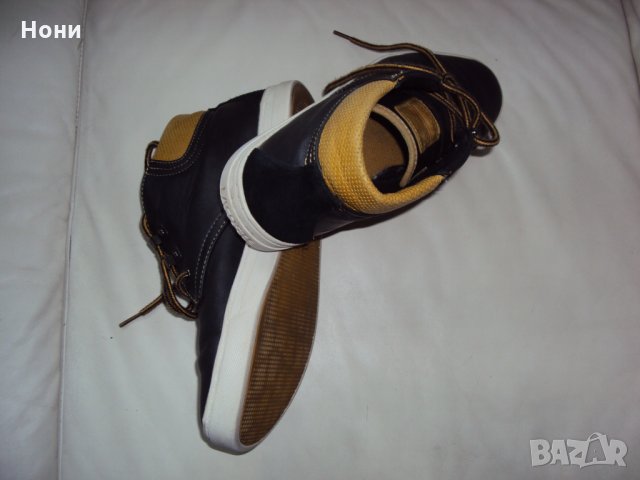 Сникърси LACOSTE Мъжки спортни обувки от естествена кожа , снимка 7 - Спортно елегантни обувки - 26642096