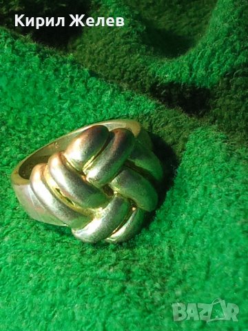 СРЕБЪРЕН СРЕБРО 925 АРТ ПРЪСТЕН МАЙСТОРСКА ИЗРАБОТКА 17152, снимка 2 - Пръстени - 31263401