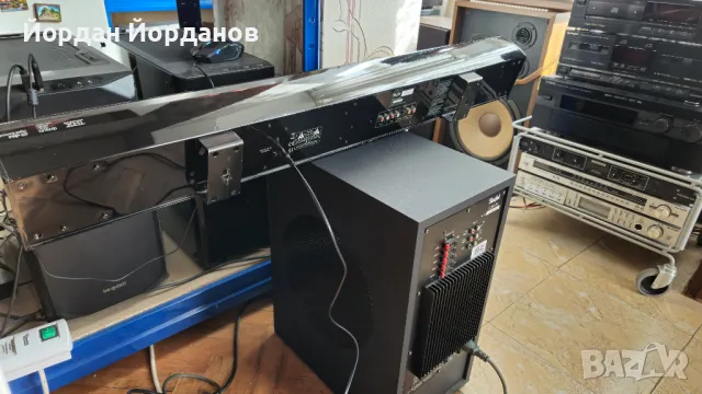 Саундбар Teufel 51 THX + събуфер Teufel CE 300 SW , снимка 5 - Ресийвъри, усилватели, смесителни пултове - 47591962