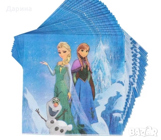 Парти сет балони Замръзналото кралство , снимка 17 - Други - 40318459