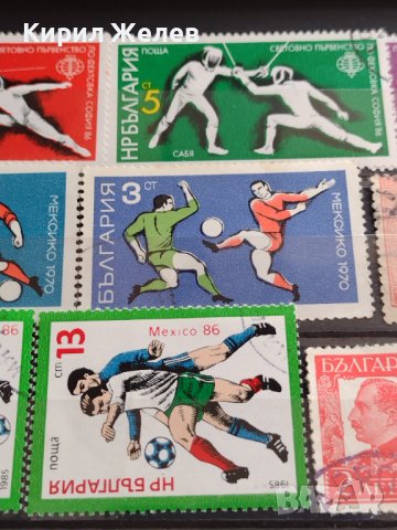 Пощенски марки смесени серий СПОРТ ФУТБОЛ,ФЕКТОВКА поща БЪЛГАРИЯ за КОЛЕКЦИОНЕРИ 22539, снимка 3 - Филателия - 40444597