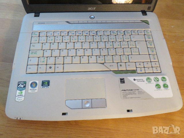 Продавам лаптоп за части  ACER Aspire 5520 външно много запазен за части , снимка 3 - Части за лаптопи - 33314270