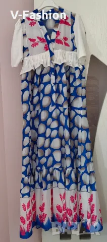 Лятна дълга рокля, снимка 2 - Рокли - 50143440