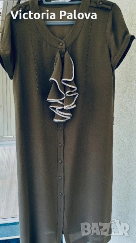 Копринена рокля VIKTOR & ROLF 💘 H&M, снимка 4 - Рокли - 53387832