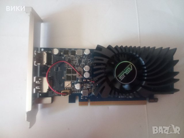 Asus Geforce gt1030, снимка 1 - Видеокарти - 39586387