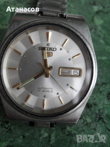 Автоматичен часовник SEIKO 5, снимка 4 - Мъжки - 53557730