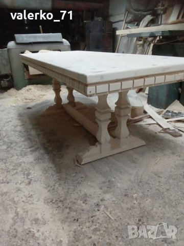 Комплект маса с пейки, снимка 3 - Градински мебели, декорация  - 31020286