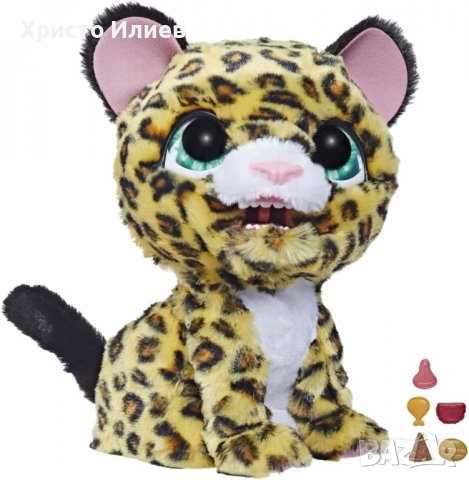 Интерактивен леопард коте Плюшено животно Fur Real Friends Hasbro 