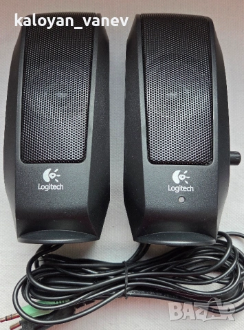 Тонколони за компютър Logitech S120 PC Speakers, снимка 3 - Тонколони - 53582349