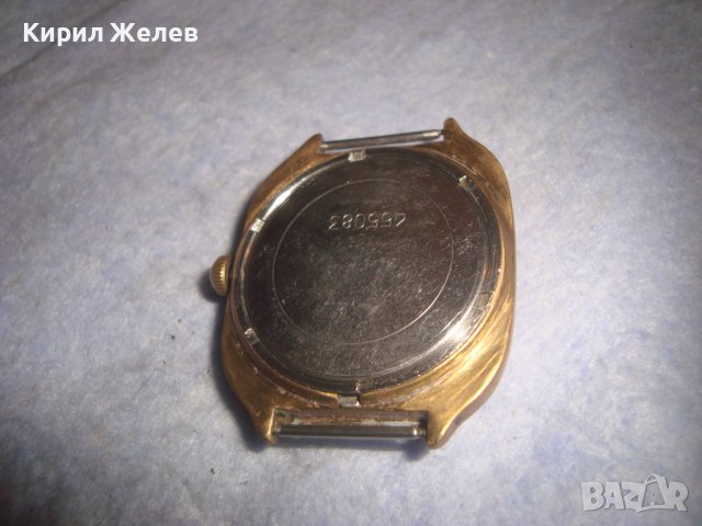 СЛАВА 21 КАМЪКА Стар с ПОЗЛАТА РЯДЪК МОДЕЛ РУСКИ МЕХАНИЧЕН СССР ЧАСОВНИК за ИЗНОС 32548, снимка 7 - Антикварни и старинни предмети - 38387723