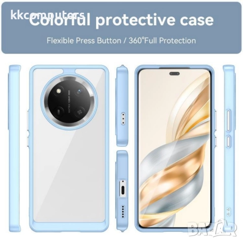 Honor Magic7 Lite 5G Colorful TPU Калъф и Протектор, снимка 2 - Калъфи, кейсове - 52623784