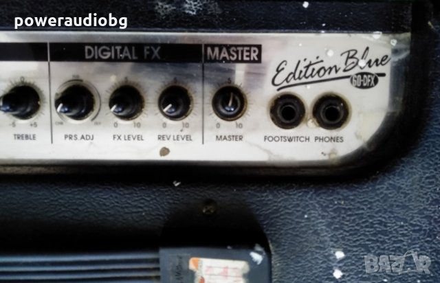 Китарен усилвател Hughes & Kettner blu edition 60dfx - 60Вата с '12 инча Celestion говорител , снимка 4 - Китари - 27299844