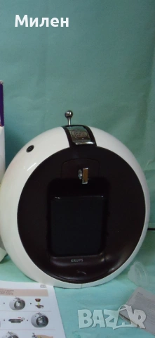 Кафемашина с гаранция 1 година  Krups NESCAFÉ®Dolce gusto Circolo.White, снимка 5 - Кафемашини - 53576547