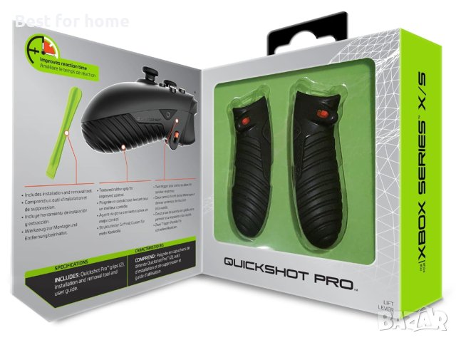 Bionik Quickshot Pro за Xbox Series X/S, снимка 5 - Аксесоари - 43688345