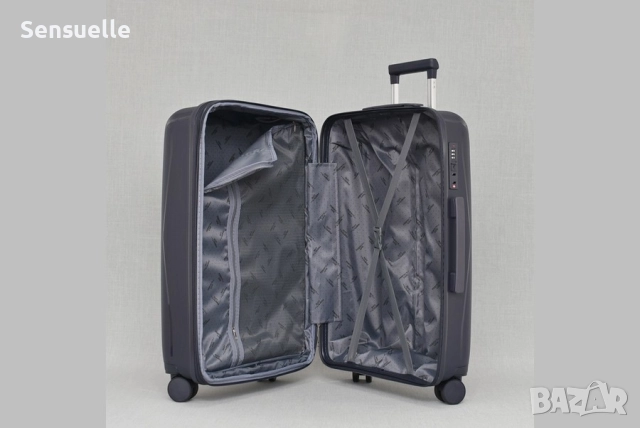 Комплект от 2 куфара, различни цветове, снимка 4 - Куфари - 52654557