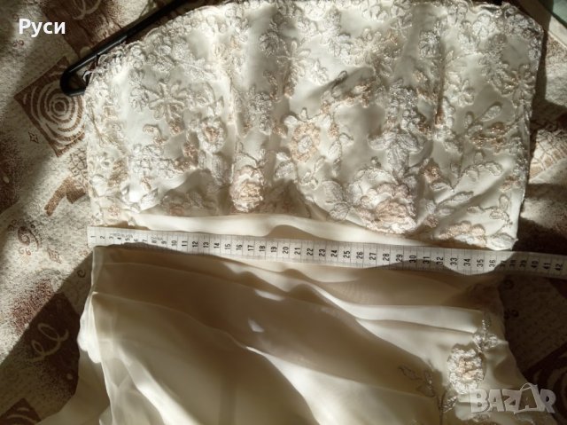 Булчинска рокля- уникална , снимка 15 - Сватбени рокли - 35266530
