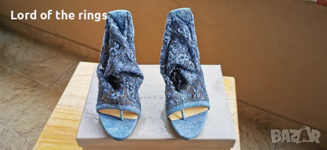 Маркови оригинални елегантни дамски обувки ERMANNO SCERVINO - 40 номер, снимка 3 - Дамски елегантни обувки - 49867818