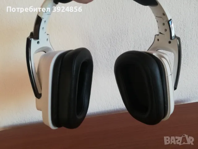 Logitech G933 геймърски слушалки бели, снимка 6 - Слушалки за компютър - 47601909