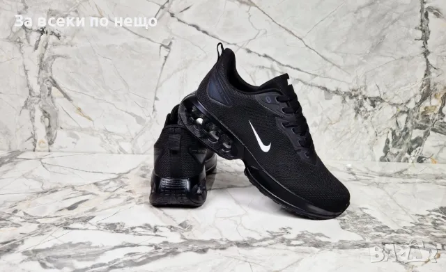 Nike Мъжки Черни Маратонки👟Мъжки Спортни Обувки В Черен Цвят Найк Код P33, снимка 4 - Маратонки - 49135093