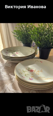 чинии за основно Bavaria, снимка 10 - Антикварни и старинни предмети - 50746802