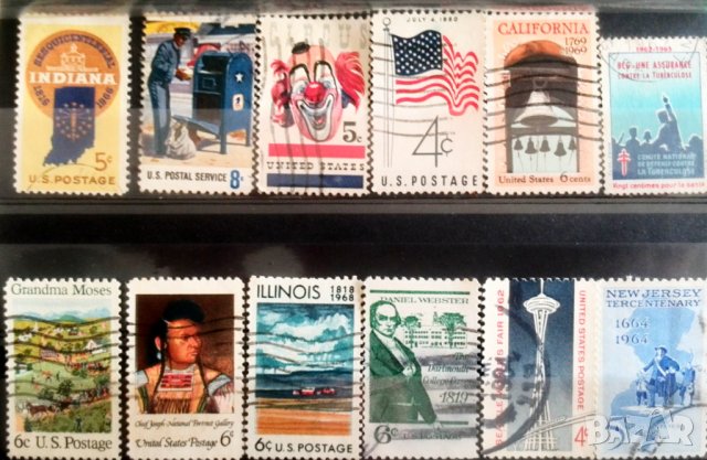 Стари Пощенски марки-3, снимка 2 - Филателия - 39557235
